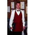 F23 Signature Burgundy Tailored V-Neck Apron